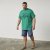 North Latitude 61121 T-Shirt Con Stampa Verde - Magliette - Magliette Uomo Taglie Forti