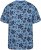North Latitude 61123 T-Shirt Con Stampa All Over Blu Medio - Magliette - Magliette Uomo Taglie Forti