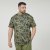 North Latitude 61123 T-Shirt Con Stampa All Over Verde Oliva - Magliette - Magliette Uomo Taglie Forti