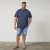 North Latitude 61126 Granddad T-Shirt Blu Navy - Magliette - Magliette Uomo Taglie Forti