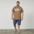 North Latitude 61315 T-Shirt Con Stampa Camel - Magliette - Magliette Uomo Taglie Forti
