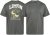 North Latitude 61317 T-Shirt Slub Con Stampa Sul Retro Verde Polvere Scuro - Magliette - Magliette Uomo Taglie Forti