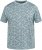 North Latitude 61318 T-Shirt Con Stampa All Over Blu Polvere - Magliette - Magliette Uomo Taglie Forti