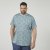 North Latitude 61318 T-Shirt Con Stampa All Over Blu Polvere - Magliette - Magliette Uomo Taglie Forti