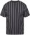 North Latitude 61319 T-Shirt A Righe Nero - Magliette - Magliette Uomo Taglie Forti