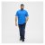 North Latitude T-Shirt O-Neck Cobolt Blue - Magliette - Magliette Uomo Taglie Forti