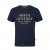North Latitude Logo T-Shirt Navy - Magliette - Magliette Uomo Taglie Forti