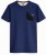 Motley Denim Milan T-shirt Indigo scuro - Magliette - Magliette Uomo Taglie Forti