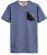 Motley Denim Milan T-shirt Indigo chiaro - Magliette - Magliette Uomo Taglie Forti
