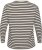 Kaffe Curve Winni Manica lunga T-shirt Bianco antico/Nero riga - T-shirt - 
