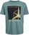 Jack & Jones Conrad T-Shirt Grey - Magliette - Magliette Uomo Taglie Forti