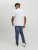 Jack & Jones Conrad T-Shirt White - Magliette - Magliette Uomo Taglie Forti
