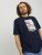 Jack & Jones Copenhagen Photo T-Shirt Navy - Magliette - Magliette Uomo Taglie Forti