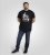 D555 Derby T-Shirt Rhythm and Rides Navy - Magliette - Magliette Uomo Taglie Forti