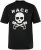 JP1880 T-Shirt Short Sleeve Skull Race Black - Magliette - Magliette Uomo Taglie Forti