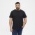 North Latitude T-Shirt O-Neck Black TALL - TALL T-shirts - T-Shirt per Uomini Alti