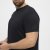 North Latitude T-Shirt O-Neck Black TALL - TALL T-shirts - T-Shirt per Uomini Alti