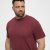 North Latitude T-Shirt O-Neck Bordeaux TALL - TALL T-shirts - T-Shirt per Uomini Alti