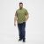 North Latitude T-Shirt O-Neck Olive Green TALL - TALL T-shirts - T-Shirt per Uomini Alti