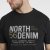North Latitude Denim Printed T-Shirt Black TALL - TALL T-shirts - T-Shirt per Uomini Alti