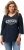 Ulla Popken City Name Graphic Tee Navy - T-shirt stampate da donna - 