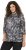 Ulla Popken Mesh Butterfly Wing Layered Tee Black - T-shirt - 