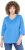 Ulla Popken Country Lettered 3/4 Sleeve Tee Teal Blue - T-shirt stampate da donna - 