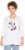 Ulla Popken Casual Mood Floral V-Neck Tee Off-White - T-shirt - 