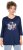 Ulla Popken Casual Mood Floral V-Neck Tee Navy - T-shirt - 