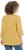 Ulla Popken Graphic Print Pleated 3/4 Sleeve Tee Mocha Brown - T-shirt - 