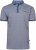 Kam Jeans 5525 Raised Dobby Fabric Polo with Tipping Indigo - Polo - Polo Uomo Taglie Forti