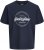 Jack & Jones Dover Denim O-Neck T-Shirt Blue - Magliette - Magliette Uomo Taglie Forti