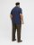 Jack & Jones College Logo Short Sleeve Polo Shirt Blue - Polo - Polo Uomo Taglie Forti