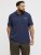 Jack & Jones College Logo Short Sleeve Polo Shirt Blue - Polo - Polo Uomo Taglie Forti