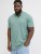 Jack & Jones College Logo Short Sleeve Polo Turquoise - Polo - Polo Uomo Taglie Forti