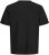 Jack & Jones College Logo Crew Neck T-Shirt Black - Magliette - Magliette Uomo Taglie Forti