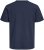 Jack & Jones College Logo Crew Neck T-Shirt Blue - Magliette - Magliette Uomo Taglie Forti