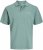 Jack & Jones College Logo Short Sleeve Polo Turquoise - Polo - Polo Uomo Taglie Forti