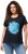 Ulla Popken BISOUS Short Sleeve Graphic Tee Navy Blue - T-shirt stampate da donna - 