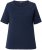 Ulla Popken TRUE Lettering Short Sleeve Tee Navy Blue - T-shirt stampate da donna - 