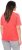 Ulla Popken Easy Short Sleeve Acid Wash Graphic Tee Light Red - T-shirt stampate da donna - 