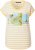 Ulla Popken Striped Short Sleeve Citrus Graphic Tee Sun Yellow - T-shirt stampate da donna - 