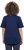 Ulla Popken Marine Print Short Sleeve Tee Ink Blue - T-shirt stampate da donna - 