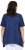 Ulla Popken Sunset Lettering Short Sleeve Graphic Tee Ink Blue - T-shirt stampate da donna - 