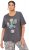 Ulla Popken Cactus Short Sleeve Graphic Tee Graphite Grey - T-shirt stampate da donna - 