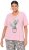 Ulla Popken Cactus Short Sleeve Graphic Tee Pink - T-shirt stampate da donna - 
