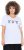 Ulla Popken Bow Short Sleeve Graphic Tee Snow White - T-shirt stampate da donna - 