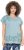 Ulla Popken Textured Paisley Motif Cap Sleeve Tee Light Moss Green - T-shirt stampate da donna - 