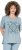 Ulla Popken Paisley Short Sleeve Graphic Tee Light Moss Green - T-shirt stampate da donna - 