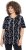 Ulla Popken Letter Print Short Sleeve Tee Black - T-shirt stampate da donna - 